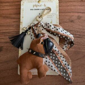 Piper K French Bulldog Charm Keychain | Brand New 🐾